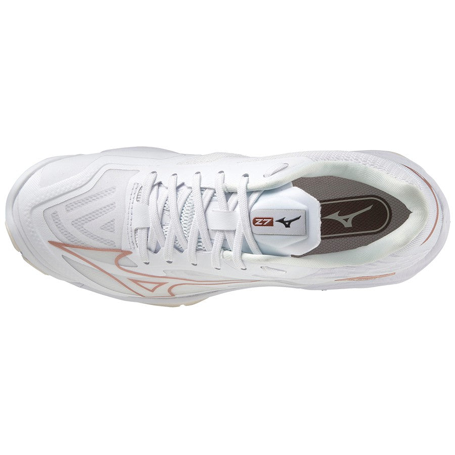 Mizuno Wave Lightning Z7 white rose