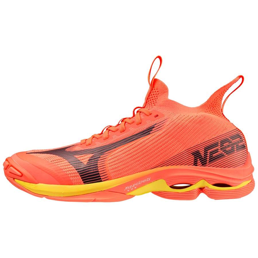 Mizuno Wave Lightning Neo 2 neonflambe