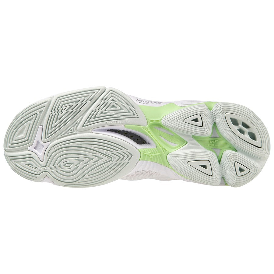 Mizuno Wave Lightning Z7 Mid white lime