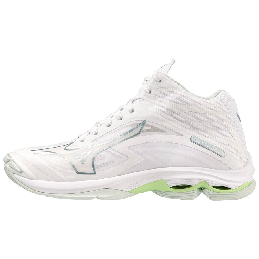 Mizuno Wave Lightning Z7 Mid white lime