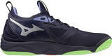 Mizuno Momentum 3 white blue lime