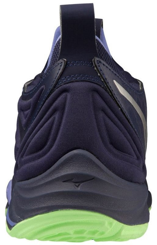 Mizuno Momentum 3 white blue lime