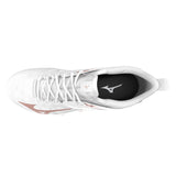 Mizuno Wave Dimension white rose
