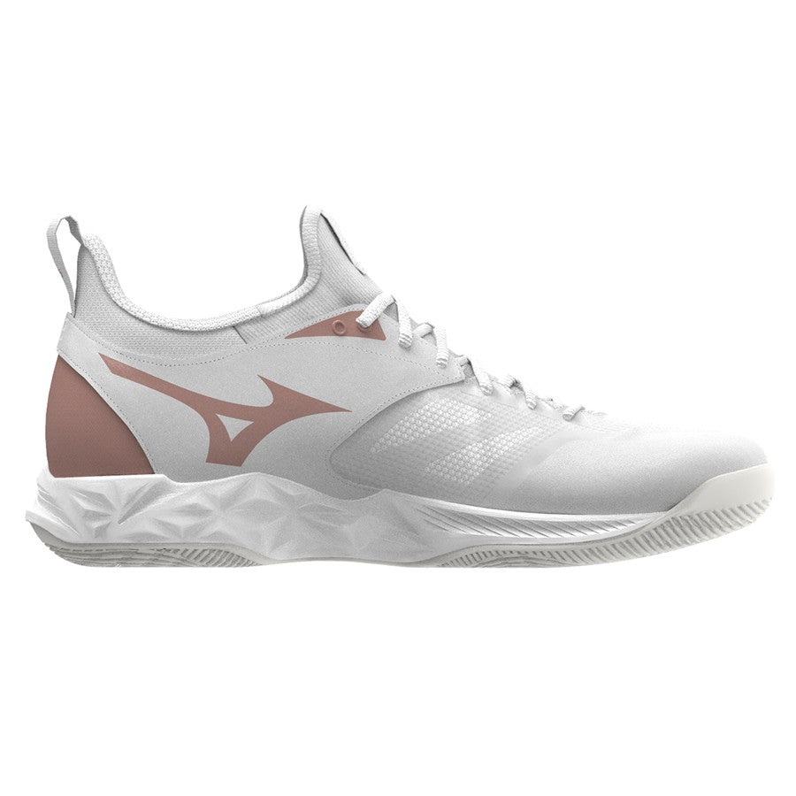 Mizuno Wave Dimension white rose