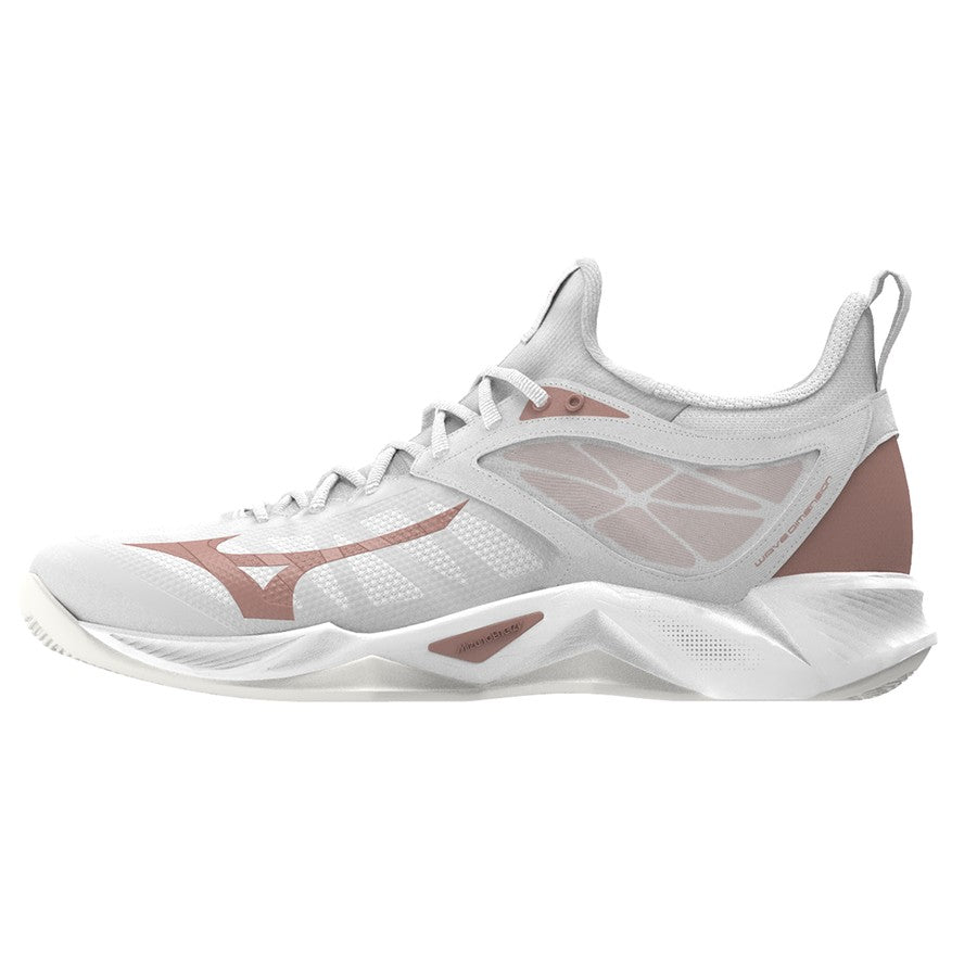 Mizuno Wave Dimension white rose