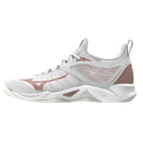 Mizuno Wave Dimension white rose