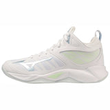 Mizuno Wave Dimension MID white green