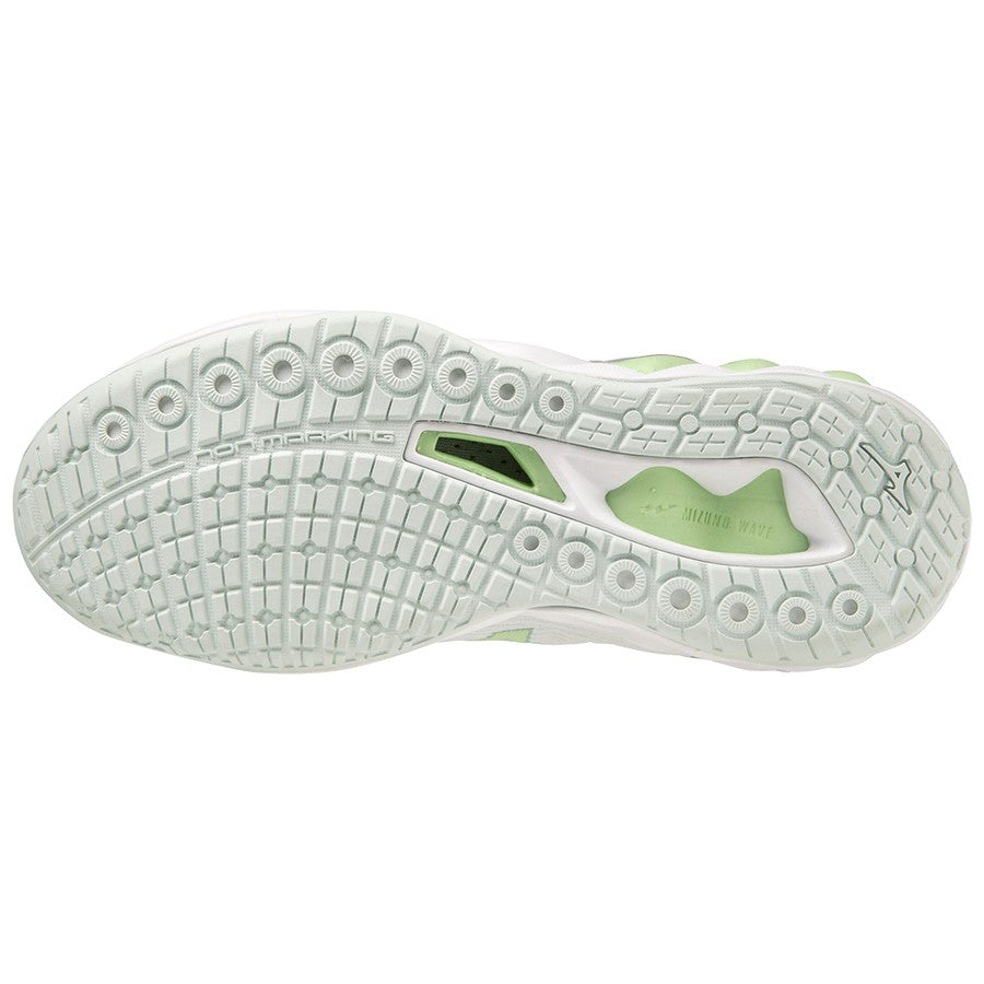 Mizuno Wave Luminous 2 white green