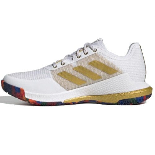 Adidas Crazyflight bianco oro