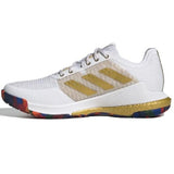 Adidas Crazyflight bianco oro