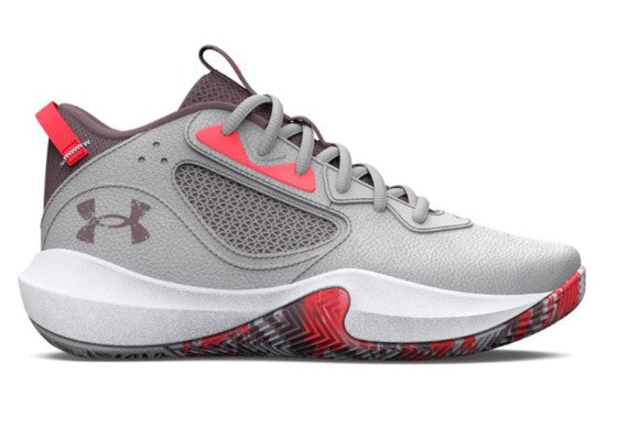 GS LOCKDOWN 6 BASKETBALL SHOES GREY JUNIOR