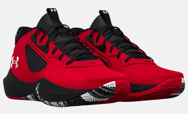 UNDER ARMOUR LOCKDOWN 6 RED/BLACK