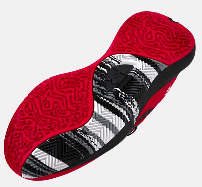 UNDER ARMOUR LOCKDOWN 6 RED/BLACK