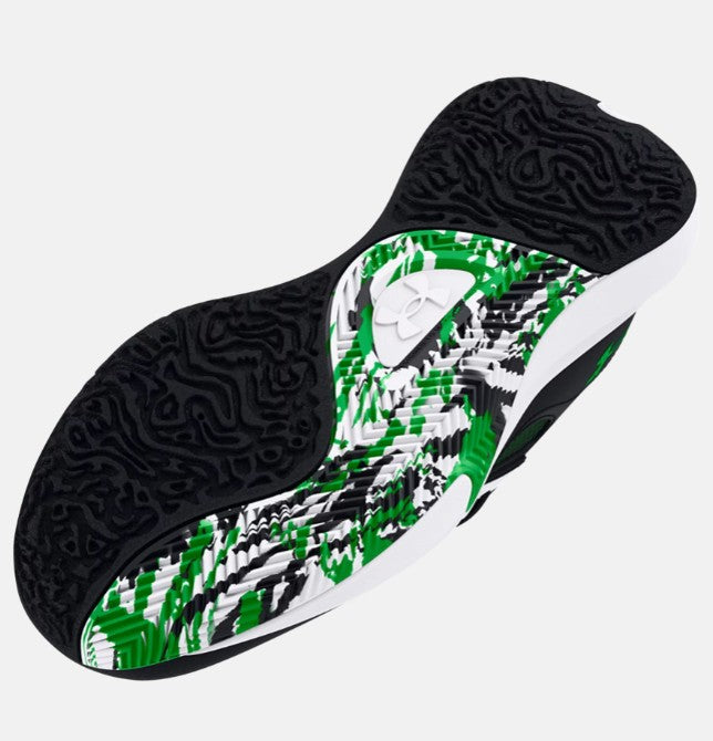 UNDER ARMOUR LOCKDOWN 6 BLACK/GREEN