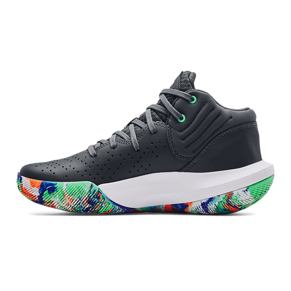 UA GS JET 21 - PITCH GREY