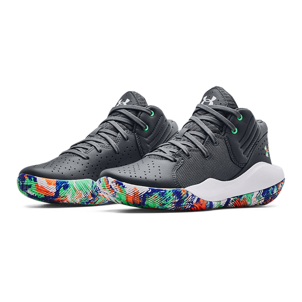 UA GS JET 21 - PITCH GREY