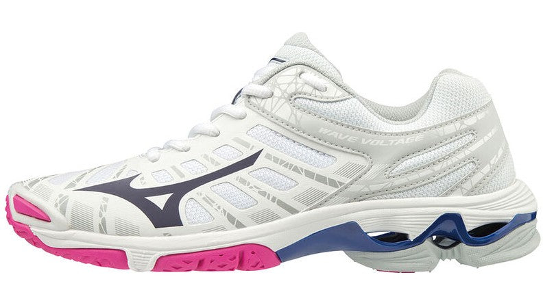 Mizuno Wave Voltage bianco blu fucsia
