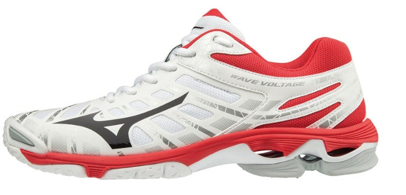 Mizuno Wave Voltage bianco rosso