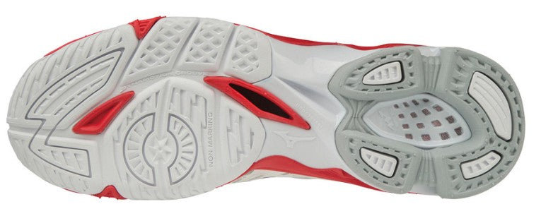 Mizuno Wave Voltage bianco rosso