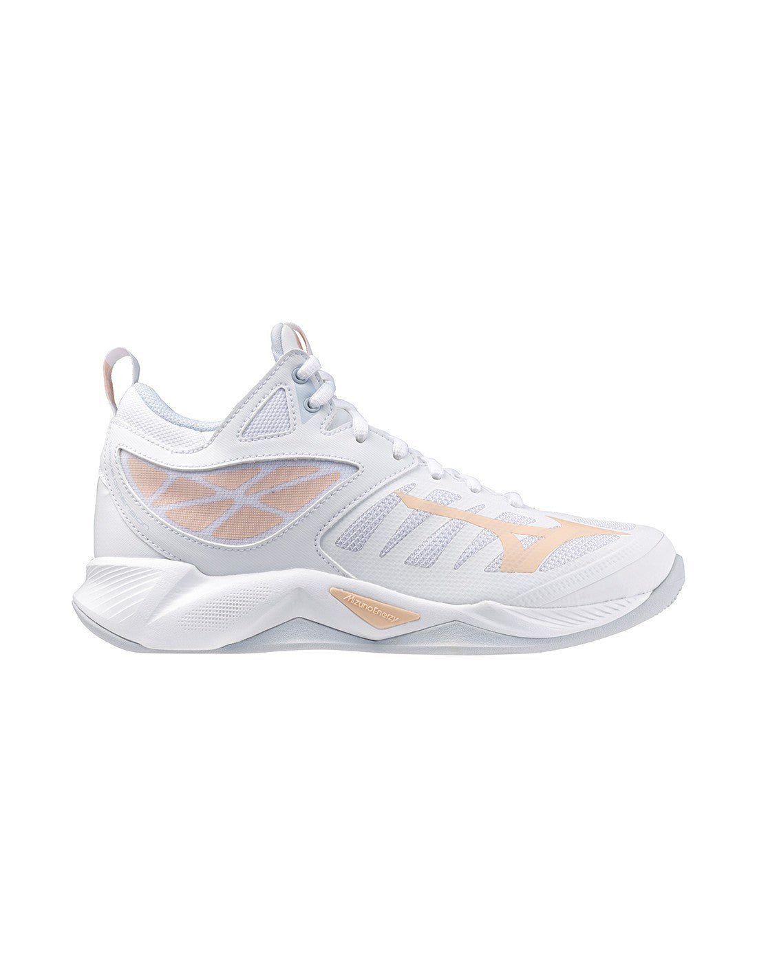 Mizuno Wave Dimension MID white