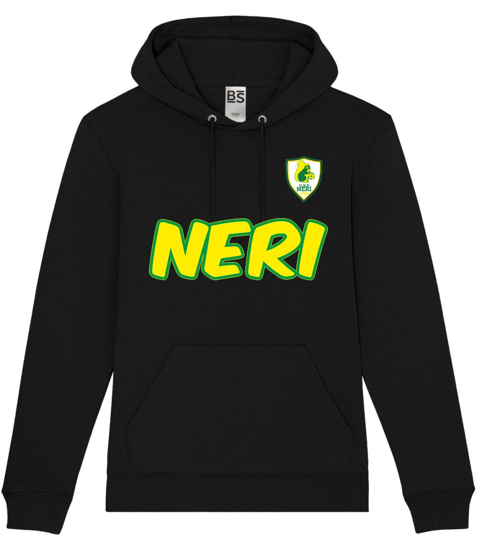 Felpa Cappuccio Rappresentanza usd Neri