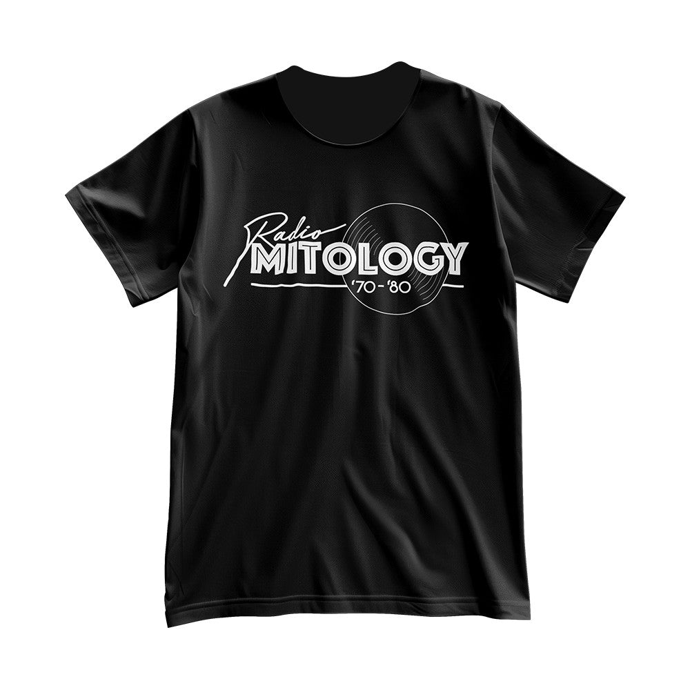 T-shirt Radio Mitology organic nero
