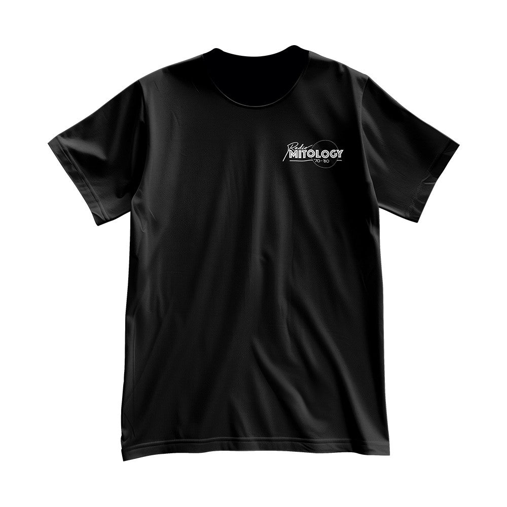 T-shirt Radio Mitology organic nero
