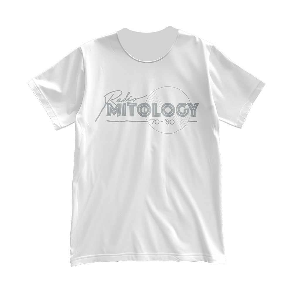T-shirt Radio Mitology organic bianca