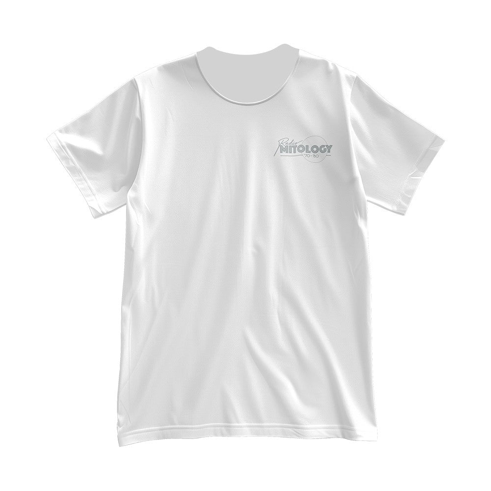 T-shirt Radio Mitology organic bianca