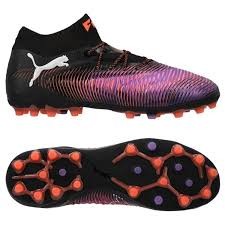 PUMA FUTURE 8 MATCH FG/AG JR NERO ARANCIO VIOLA