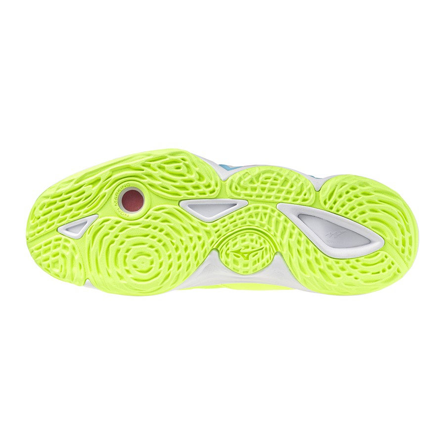 Mizuno Momentum 3 Green Fluo
