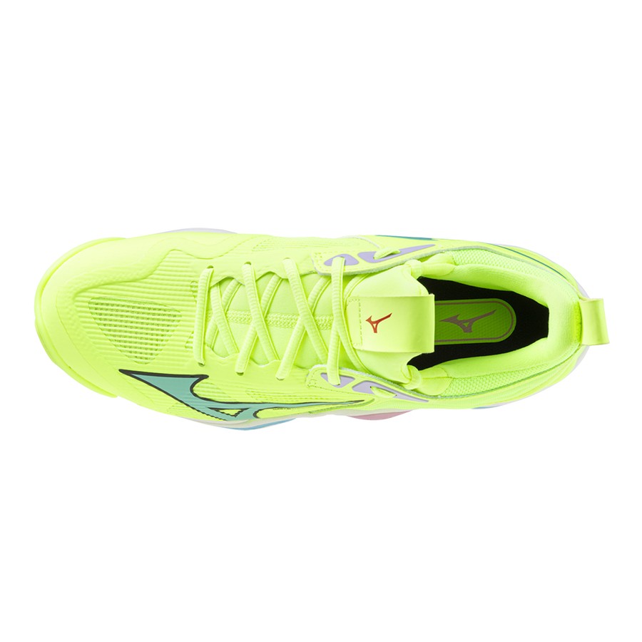 Mizuno Momentum 3 Green Fluo