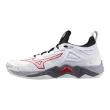 Mizuno Momentum 3 white black red
