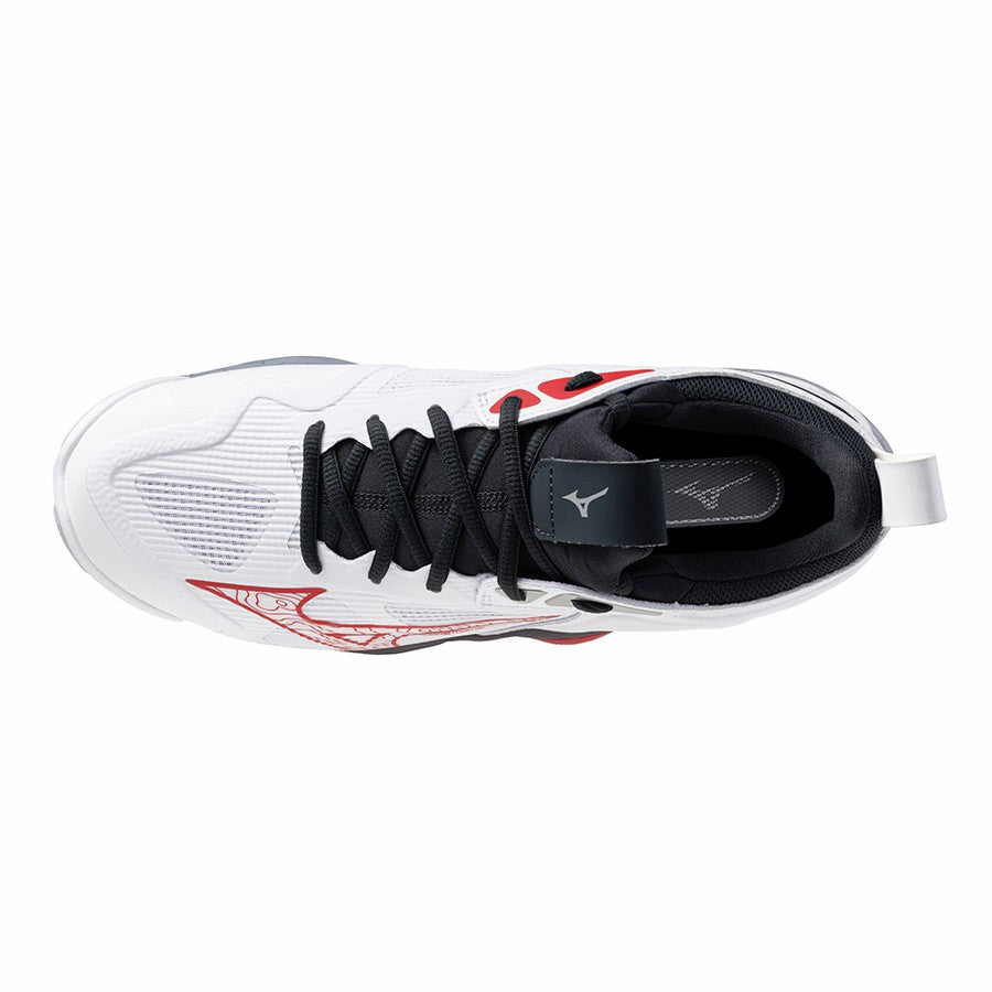 Mizuno Momentum 3 white black red