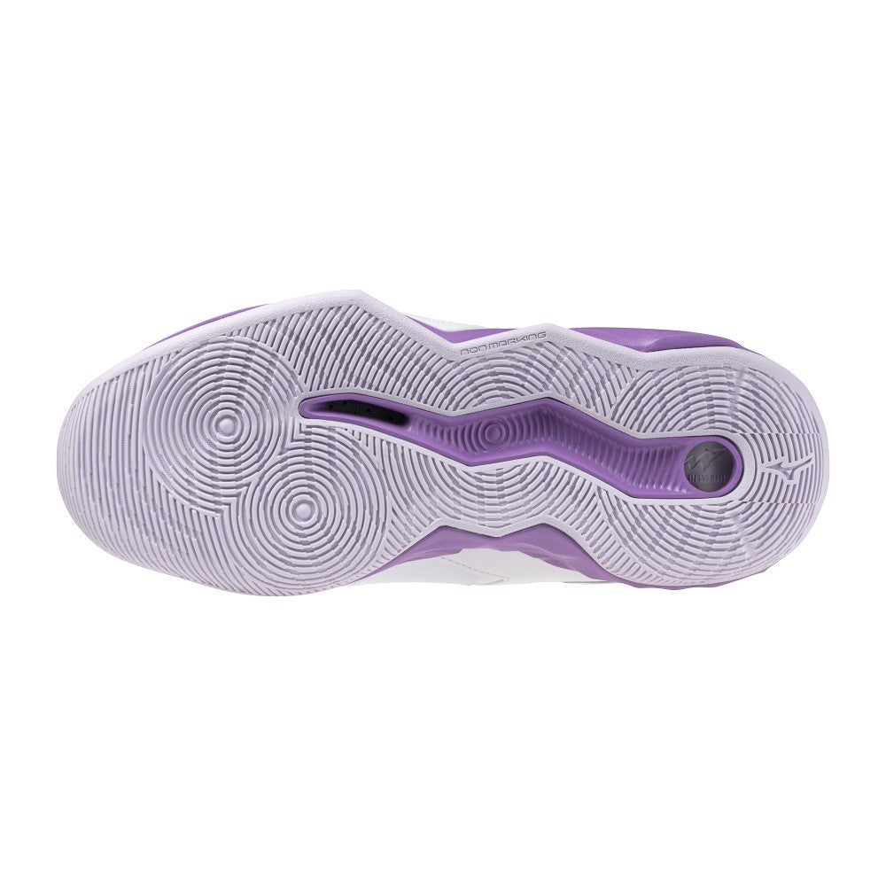 Mizuno Wave Dimension Bianco Viola