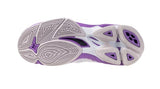 Mizuno Wave Voltage Mid white Purple