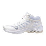 Mizuno Wave Voltage Mid White