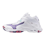 Mizuno Wave Lightning Z8 White VioletIndigo CamelliaRos