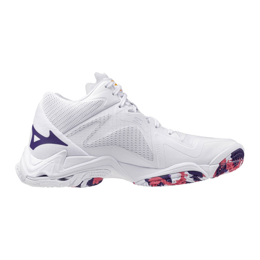 Mizuno Wave Lightning Z8 White VioletIndigo CamelliaRos