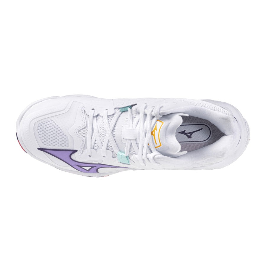 Mizuno Wave Lightning Z8 White VioletIndigo CamelliaRos