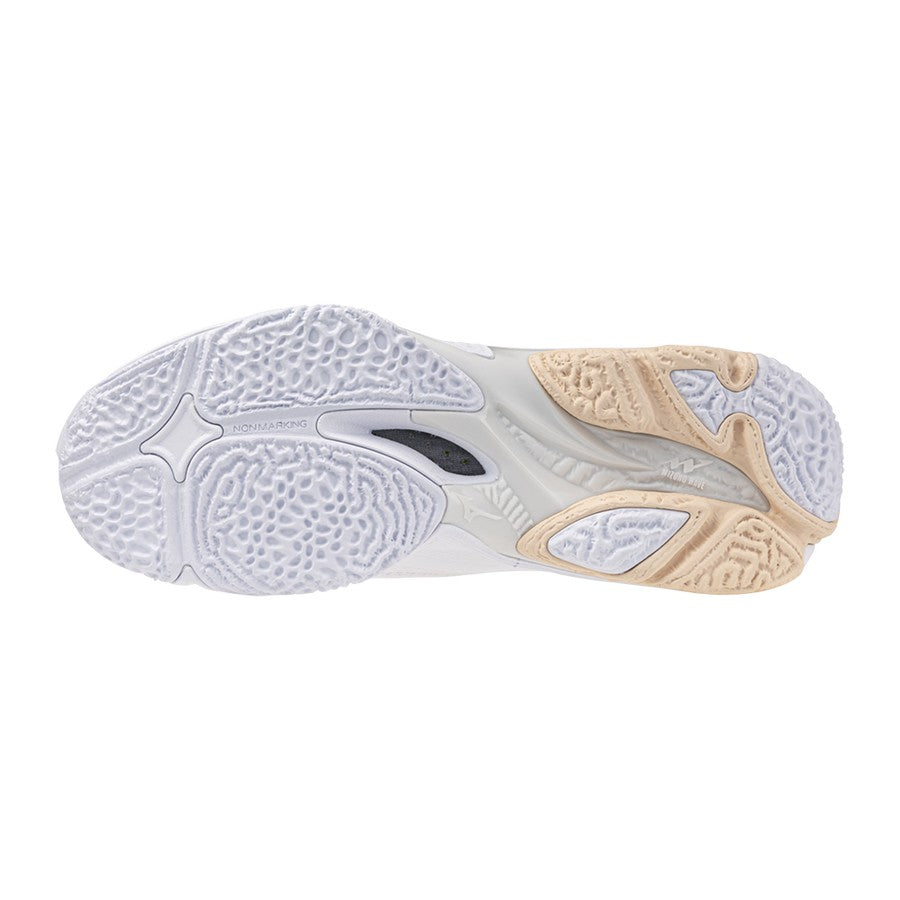 Mizuno Wave Lightning Z8 White aleutian cloud pink