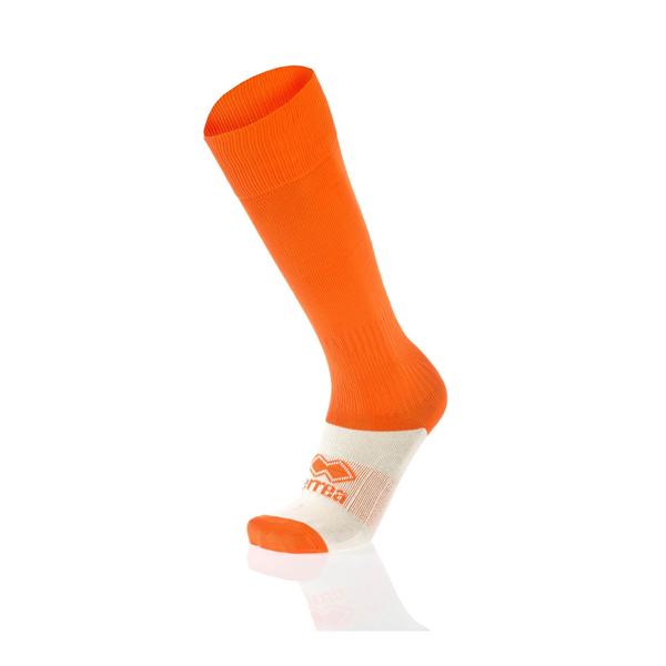 errea Calza con Piede Arancio