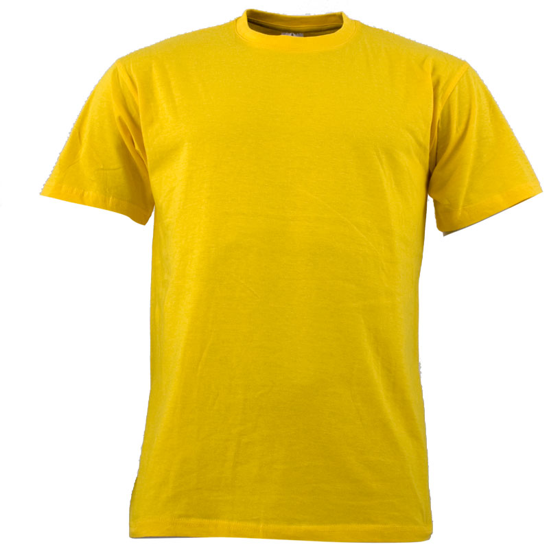 T-shirt Personalizzabile Gialla