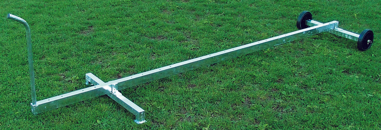 Barret Carrello Porta Sagome in Acciaio Zincato con Ruote