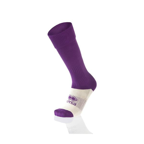 errea Calza con Piede Viola