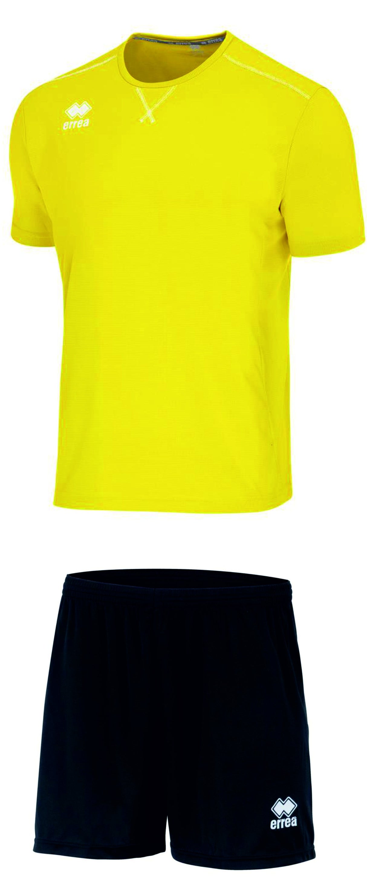errea Kit Everton Giallo Fluo Nero