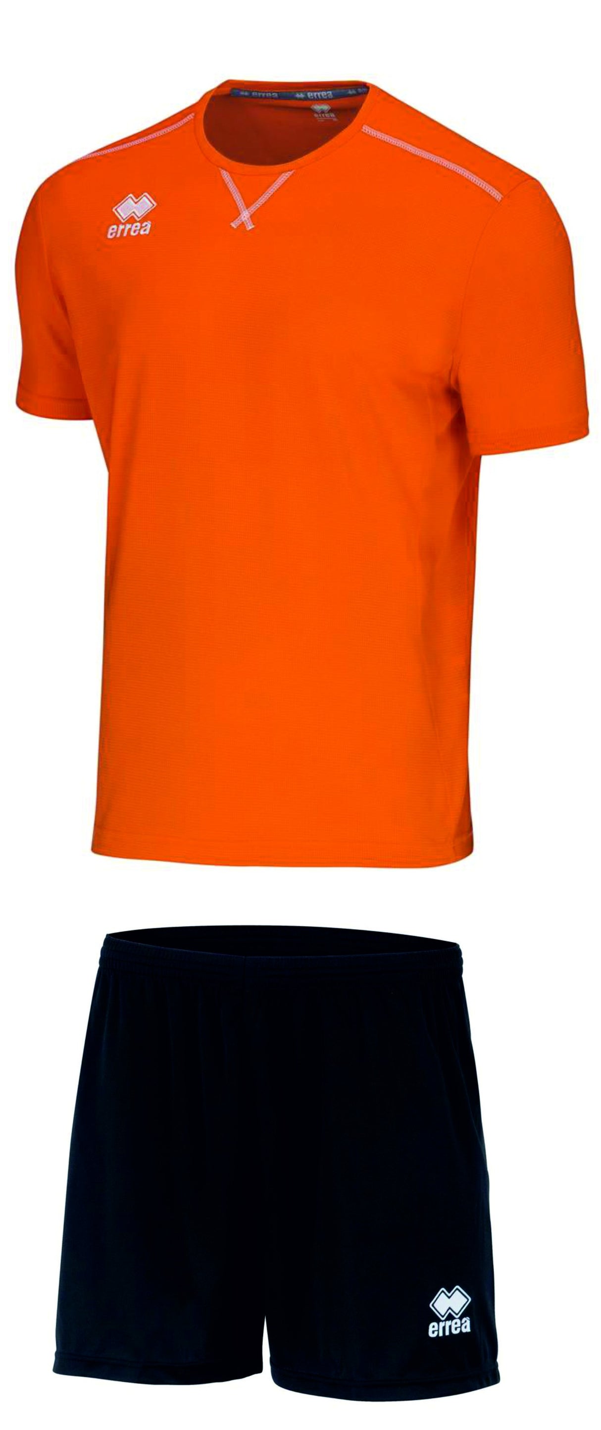 errea Kit Everton Arancio Nero