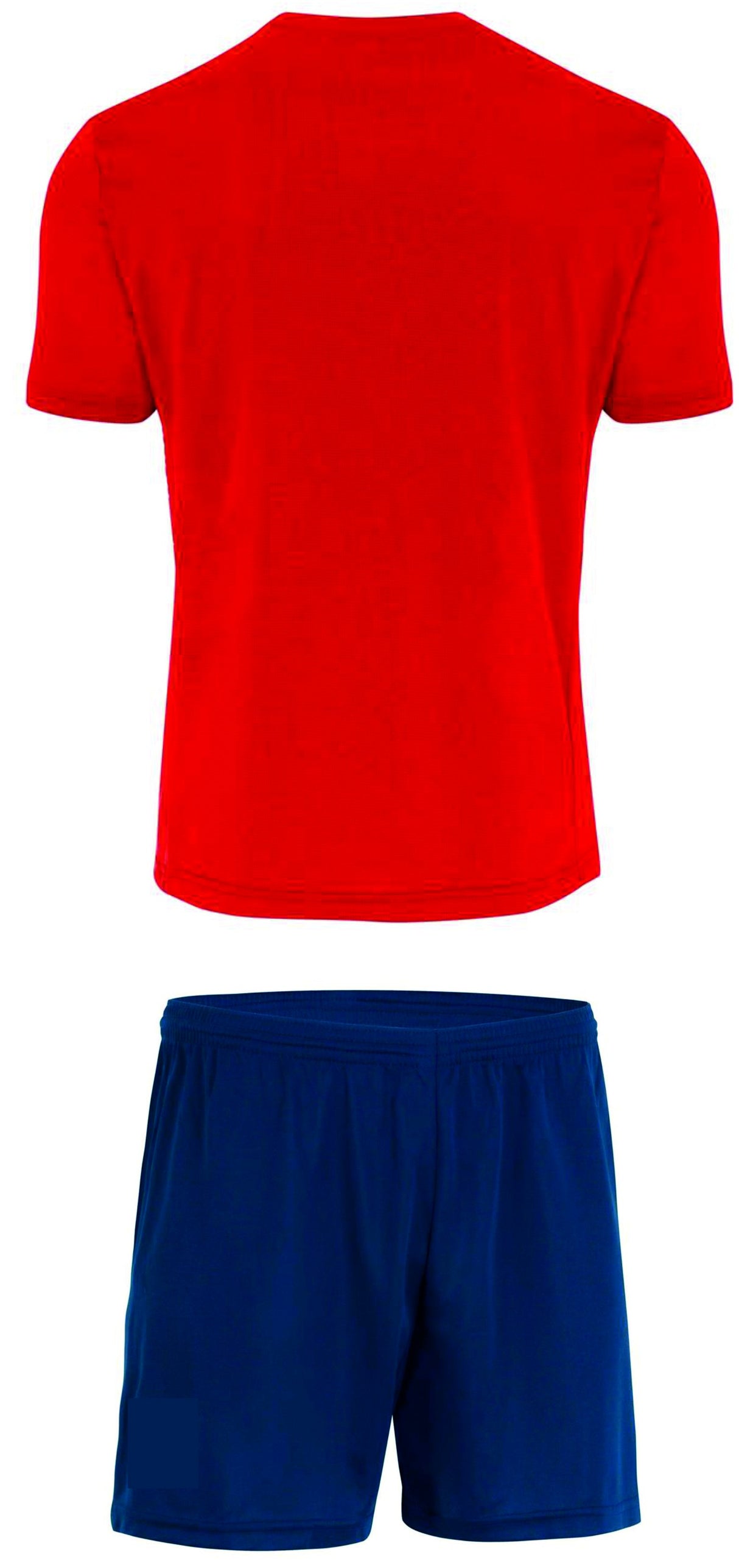errea Kit Everton Rosso Blu Navy